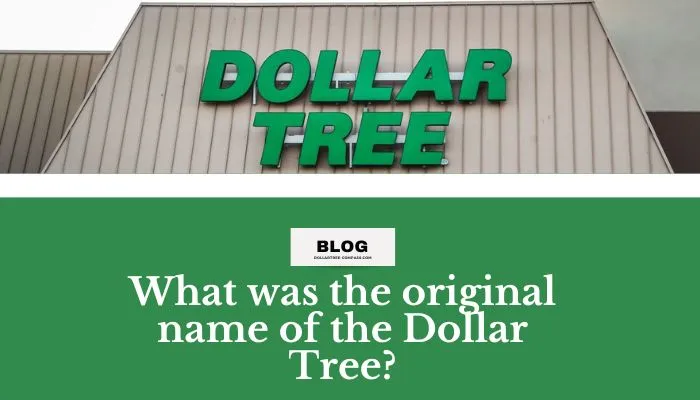 What was the original name of the Dollar Tree?